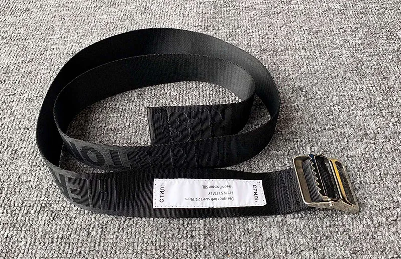 

Heron Preston Belt Casual Fashion Adjustable Heron Preston Tactical Belt Hip Hop Streetwear CTNNB Heron Preston Belt
