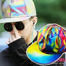 Новое поступление, бейсбольная кепка Bigbang G-dragon, меняющая цвет, бейсболка, бейсболка, шляпы MARTY MCFLY