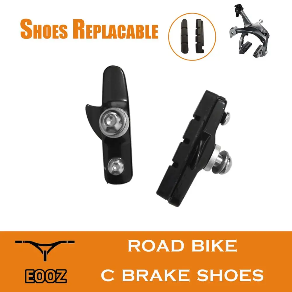 ZTTO Light-Weight MTB Road Bike Brake Shoes Pads for Shimano C-Brake Caliper