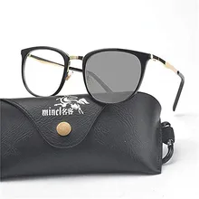 Фотохромные очки для чтения унисекс брендовый дизайн, квадратные очки для чтения оптические очки рамка с коробкой FML