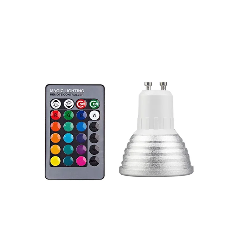 Светодиодная лампа RGB высокой мощности E27/GU10/MR16/E14 Диммируемый Точечный