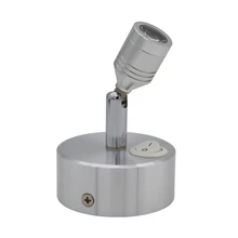 Витрина для ювелирных изделий, портативная перезаряжаемая батарея, 1 Вт 3 Вт Беспроводная витрина, точечный светильник с акцентом