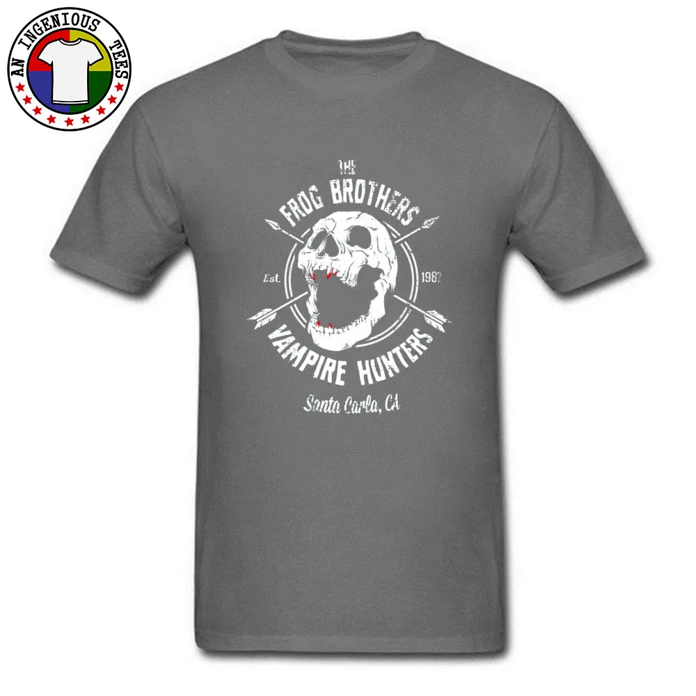 Funny Tops Shirts 2018 Fashion Crewneck Printing Short Sleeve 100% Cotton Men T-Shirt Fashionable T Shirt Free Shipping The Lost Boys The Frog Brothers 13545 carbon