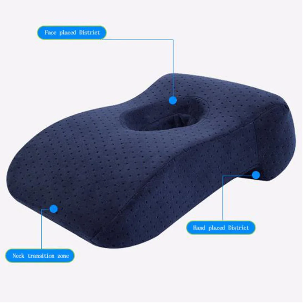 Многофункциональная дорожная подушка для отдыха на работе Подушка L форма медленный отскок Memory Foam подушка для настольного сна SY8