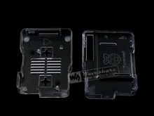 Type A Transparent Clear Enclosure Case for Raspberry Pi 1A/1B Mini PC Easy to Install = Case A for Raspberry Pi