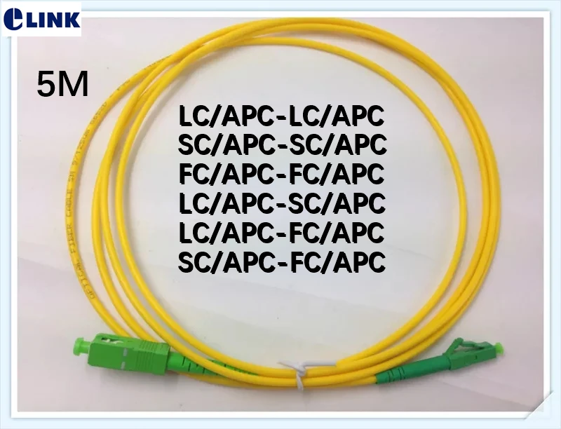 20 шт. 5 м LC/APC SC/APC FC/APC волоконный
