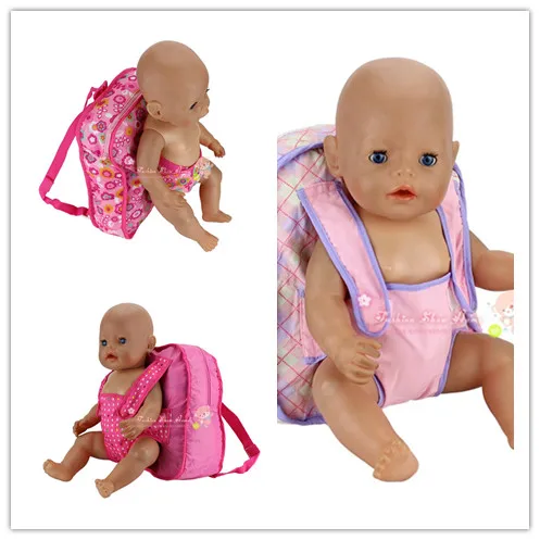 2Color Choose backpack Wear fit 43cm Baby Born zapf only sell bag