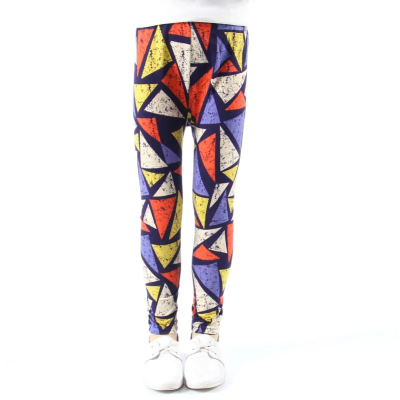 Spring and Summer Fashion Cotton Baby Girls Leggings Printed Children Pants Colorful Kids Trousers For Height 80-160cm 
