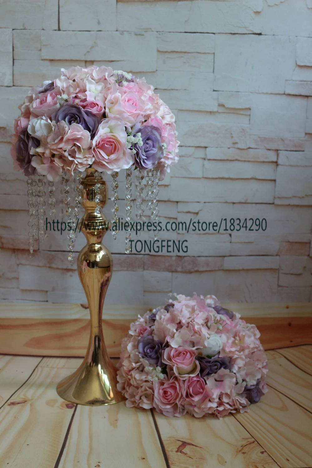 Tongfeng 10pcs Lot 30cm Wedding Decoration Flower Wall Artificial Flowers Wedding Table Flowers Table Centerpiece Flower Ball Flower Ball Artificial Flowers Weddingflower Wedding Aliexpress