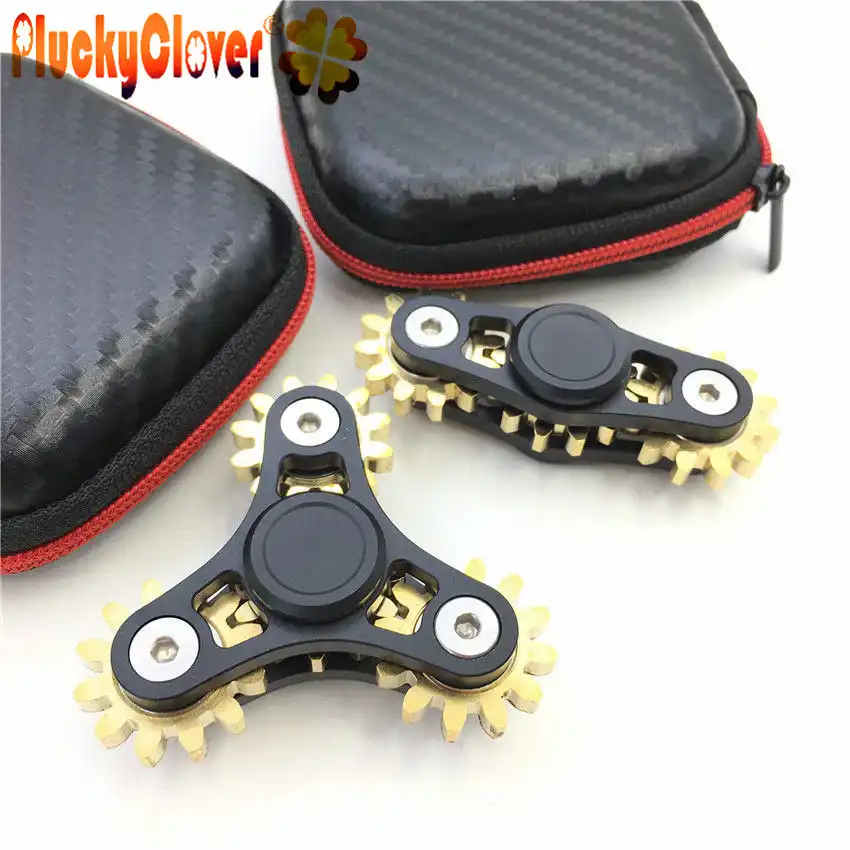 stress gear fidget spinner