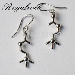 

Regalrock ACh Molecule Acetylcholine Earrings