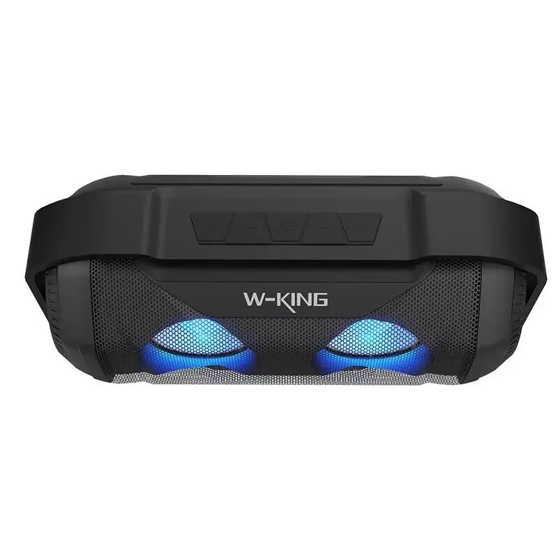 W-KING 10 Вт открытый Bluetooth динамик S21 водонепроницаемый IPX5 портативный беспроводной Велосипедный динамик с светодиодный светильник для мобильных телефонов - Цвет: S21