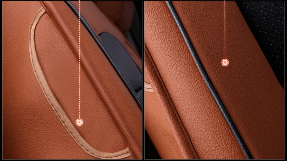 KADULEE чехол для автокресла из натуральной кожи на заказ для BORGWARD BX5 BX6 BX7 BXi7 Чехлы для автосидений защитное покрытие автомобильного сиденья стиль