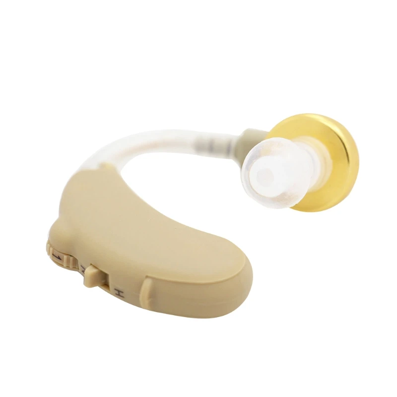 V-185 BTE цифровой слуховой аппарат регулируемый аналоговый усилитель звука для ушей