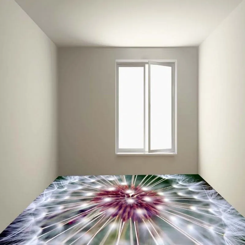 

Free Shipping 3D floor high-quality non-slip wear thickened self-adhesive bedroom living room studio bathroom wallpaper