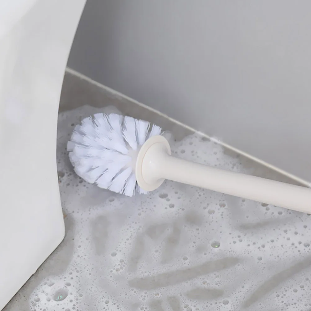 Бытовой пластиковый очиститель для туалета щетка ершик для чистки ванной Бытовая щетка для чистки набор(белый