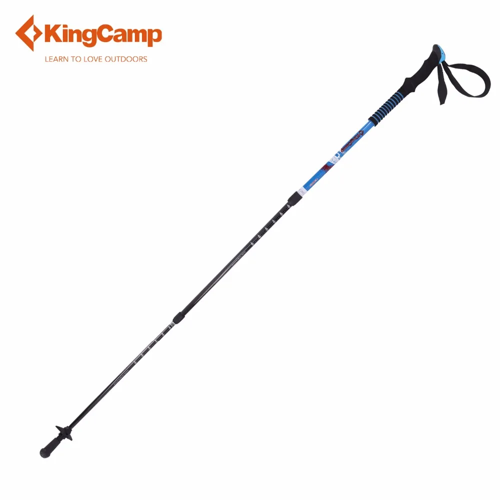 

KingCamp 2016 Ultralight Shock Absorption Nordic Walking Poles Carbon Cane Walking Sticks Hiking Stick Outdoor Equipment