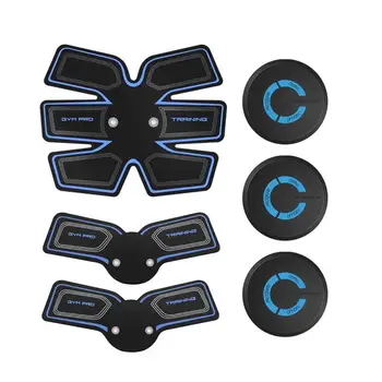 

Electric Muscle Massager Abdominal Trainer Muscle Stimulator Slimming Sticker USB Rechargeable EMS Training Device Muscle Fitnes