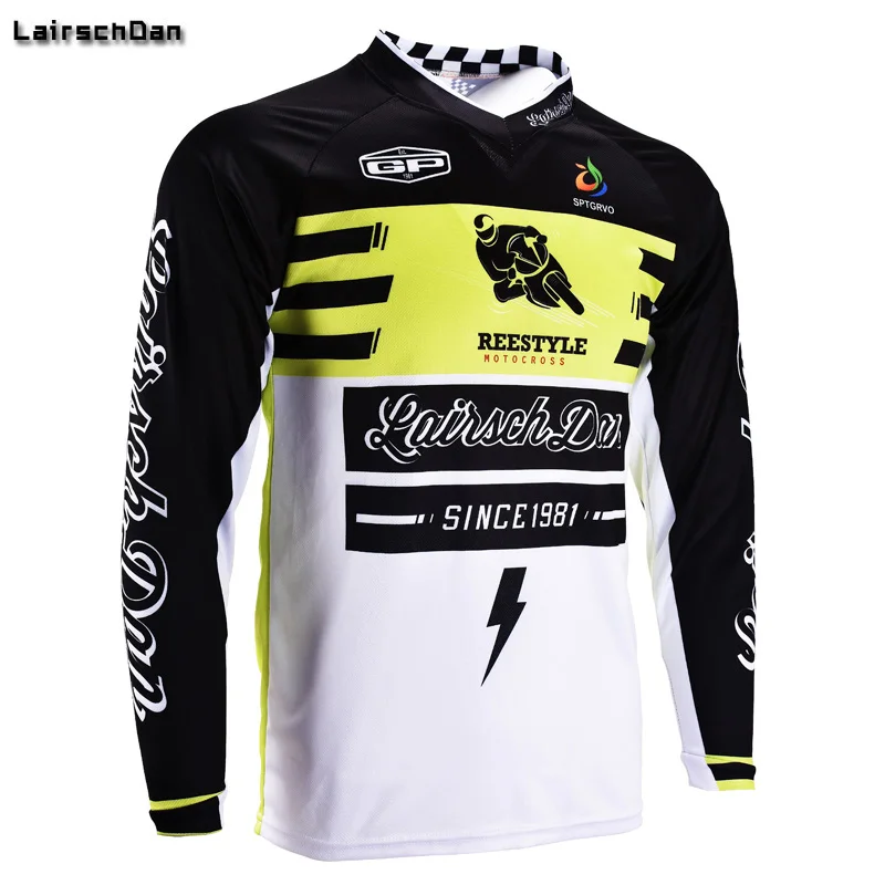 SPTGRVO LairschDan мужские Ropa Mtb велосипедные Джерси крест DH длинный рукав Лето Camiseta Enduro мотокросса BMX Горные одежды