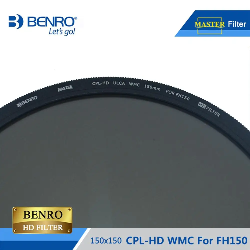 BENRO MACPL150 150 мм CPL фильтр мастер CPL-HD ULCA WMC для FH150 мульти покрытие поляризационный фильтр Оптическое стекло DHL