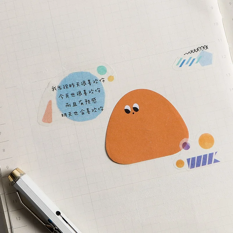6 шт. бумажные наклейки для заметок kawaii cloud post memo pad планировщик закладки