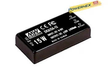 

[PowerNex] MEAN WELL original DKA15B-05 5V 1500mA meanwell DKA15 5V 15W DC-DC Regulated Dual Output Converter