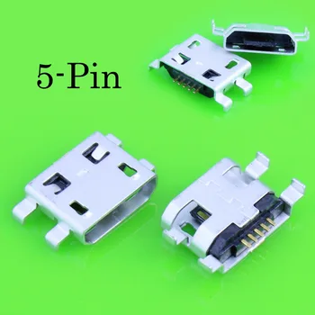 

micro usb connector jack socket for Huawei G510 c8813 G520 Y300 T8951 C8650 U8661 for Alcatel One Touch OT-6030D A E OT6030 6030