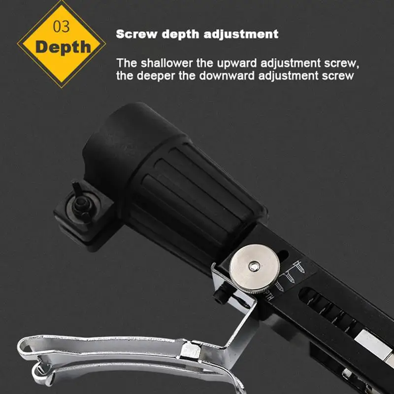 Automatic Electric Drill Nozzle Adapter Nail Exit Bracket And Chain Nails Kit Household Tools Set Chain Nail Machine Accessories