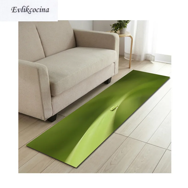 

Free Shipping A Waterdrop Drop On Leaf Alfombra Absorbent Bath Mat Area Rug for Living Room Bedroom Floor Carpet Tapete Infantil