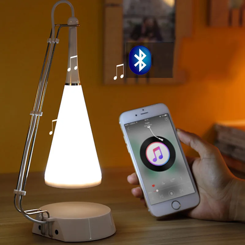 

Multifunctional Desk Light LED Lamp Bluetooth Speaker Study Table Lamp for Children MDJ998