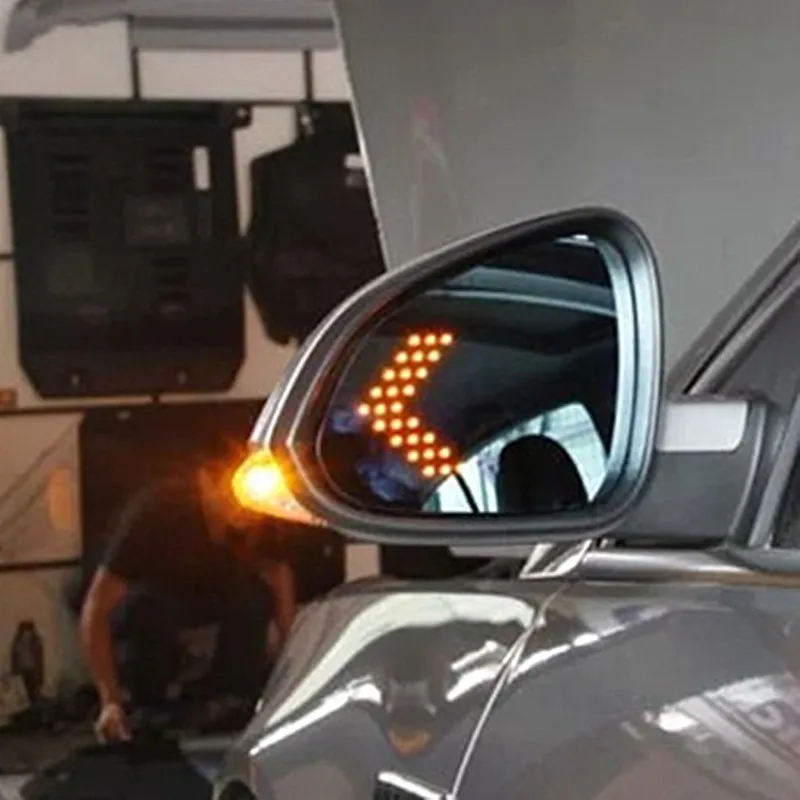 

Brand New Power Heated Blue Wide Angle Sight Side Rear View Mirror Glasses For Buick Regal GS