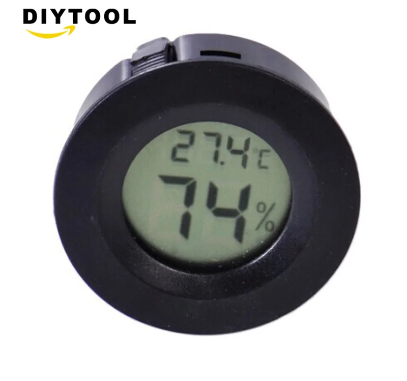 

Mini Digital LCD Temperature Humidity Indoor/Outdoor Room Humidity Meter Thermometer Hygrometer Fridge Freezer Tester