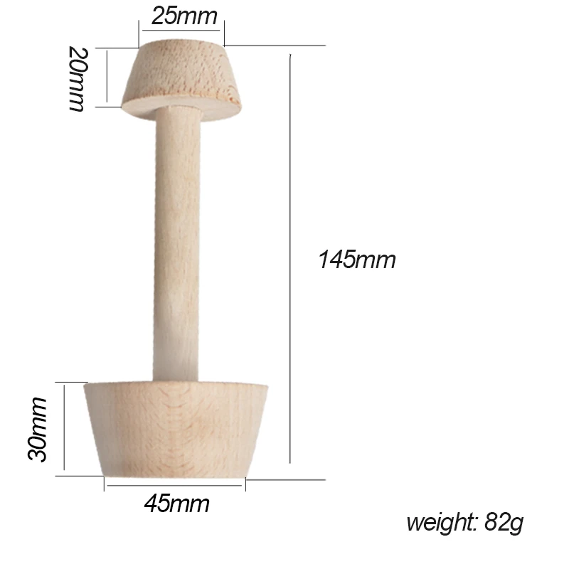 Wooden Cake Tamer