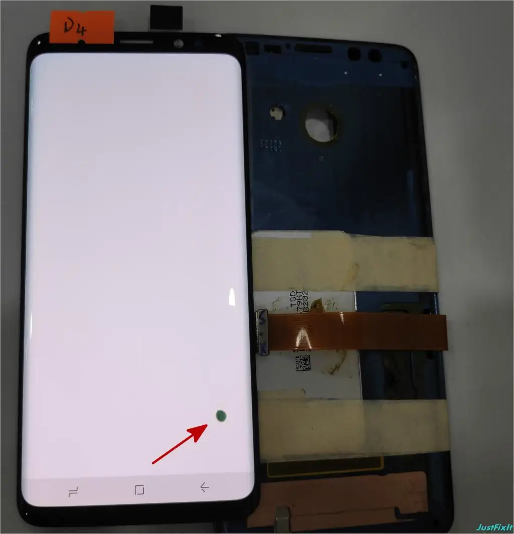 Номер D4 для samsung Galaxy S9 G960 G960f дефект ЖК-дисплей сенсорный экран дигитайзер 5,8 '' Супер AMOLED экран