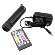 DC12V 6 W RGB звуковой индикатор активности волоконно-оптический свет двигателя с музыкой remoteController