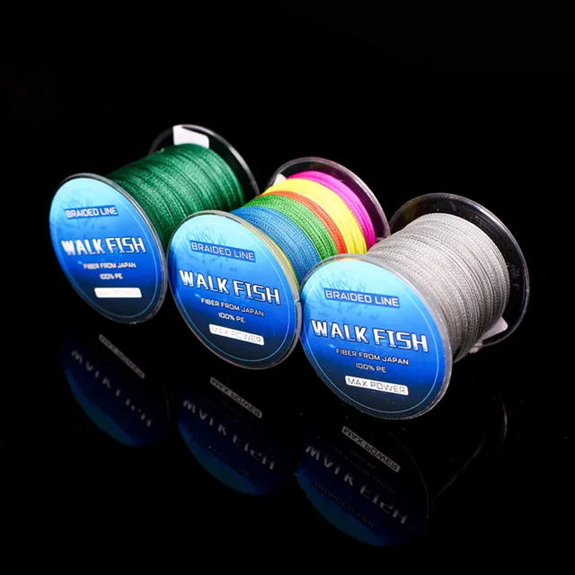 Special Price WALK FISH 100M 4 Strands Super PE Braided Multifilament Fishing Line 12LB 18LB 28LB 40LB 60LB 80LB 100LB Braided Line Fishing Special Price WALK FISH 100M 4 Strands Super PE Braided Multifilament Fishing Line 12LB 18LB 28LB 40LB 60LB 80LB 100LB Braided Line Fishing