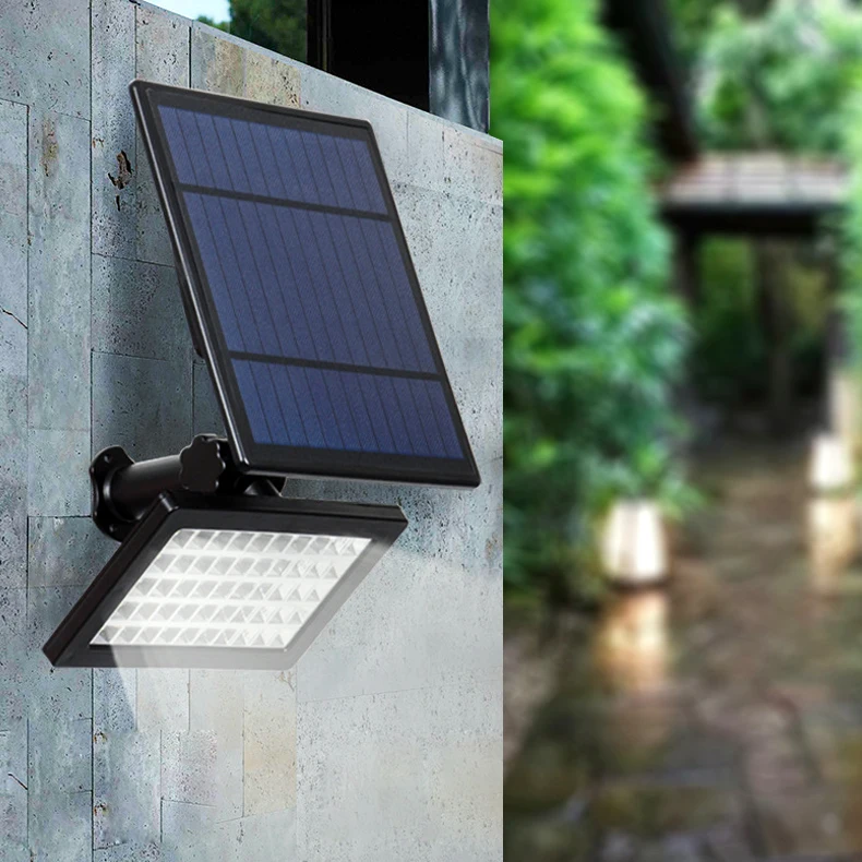 

50LED Solar Power Light Outdoor Lighting Garden Lawn Lamp Landscape Waterproof Home Yard Pathway Wall Lamp