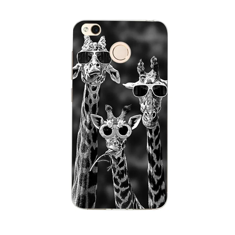 Meaford Case For Xiaomi Redmi 4X TPU Soft Cover Matte Ultra Thin Cartoon Pattern Protective Shell For Redmi 4X Phone Funda Coque (18)