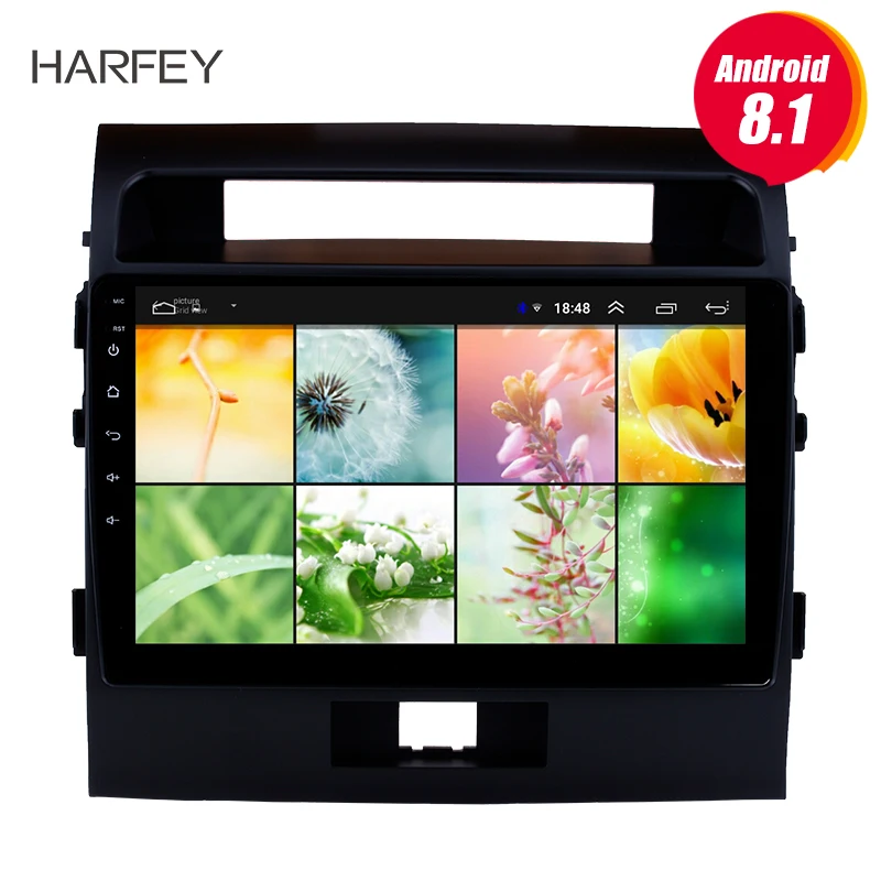 

Harfey 10.1" Android 8.1 for 2007-2017 Toyota Cruiser FJ Radio GPS Navigation with Touchscreen Bluetooth OBD2 3G WiFi AUX SWC