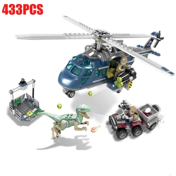 

Jurassic Dinosaur World Figures Tyrannosaurs Rex Building Blocks Compatible With Lepining Dinosaur Park Toys For Children