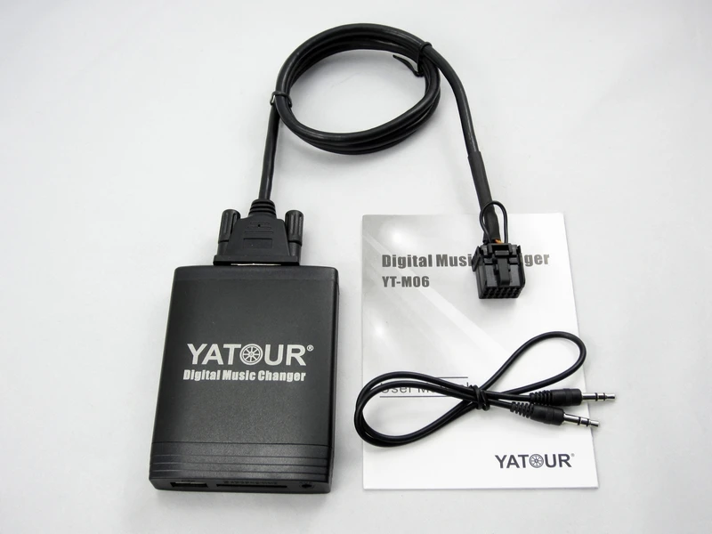 Yatour для Ford Focus MK1 6000cd Aux 6000CD RDS Эон 5000RDS Автомобильный MP3-плеер USB адаптер Bluetooth интерфейс cd-чейнджер Yt-m06 584