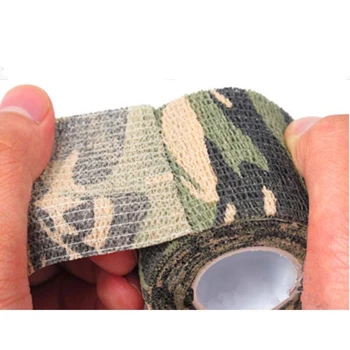 

1 Roll U Pick 4.5m*5cm Waterproof Outdoor Camo Hiking Camping Hunting Camouflage Stealth Tape Wraps
