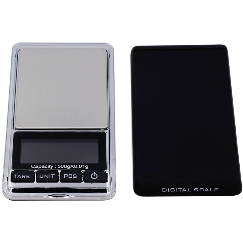 200g /300g /500gx0.01g Electronic Scale Precision Portable Pocket LCD Digital Jewelry Scales Weight Balance Kitchen Gram Scale