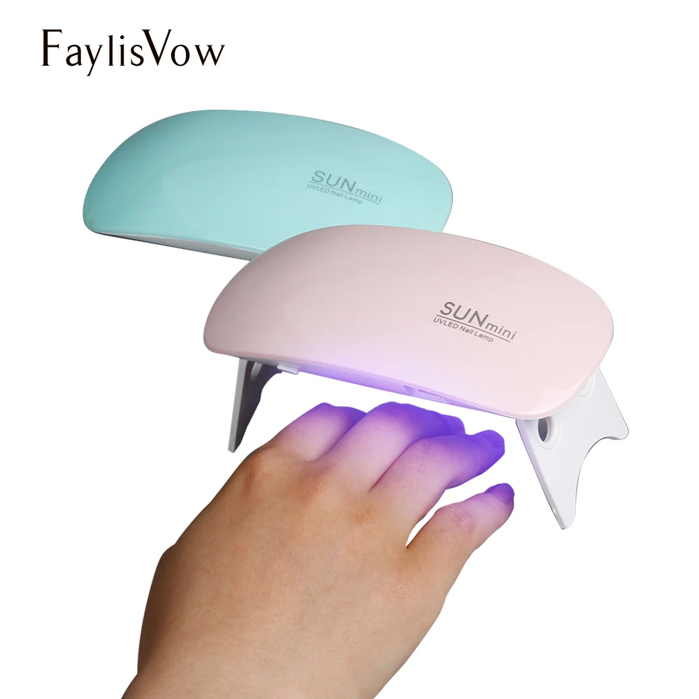Сушилка для ногтей Sun Mini UV LED 6 Вт USB кабель 4 цвета|Сушилки ногтей| |