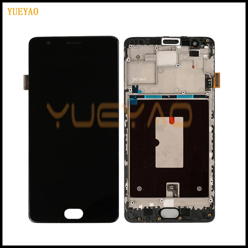 

5.5" For Oneplus 3T LCD Display Touch Screen Digitizer Assembly Replacement With Frame For Oneplus 3 A3010 A3000 3 three