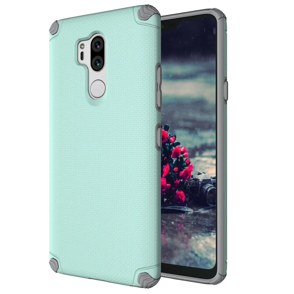 Для LG G7 ThinQ/G7 + G710EM Гибридный Легкий Бронированный чехол с магнитной железной