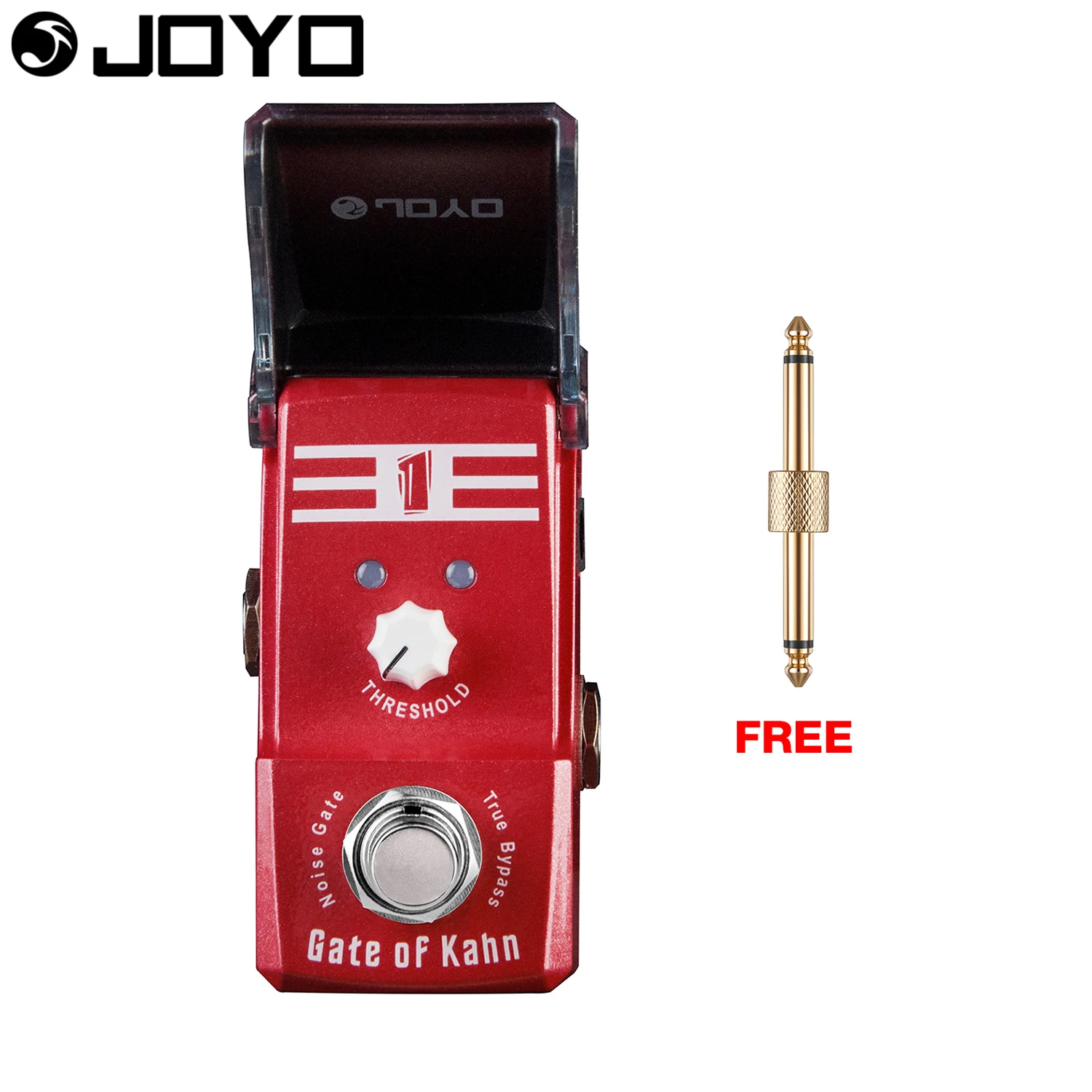 Joyo Gate of Kahn Noise Gate Guitar Effect Pedal Threshold Controls