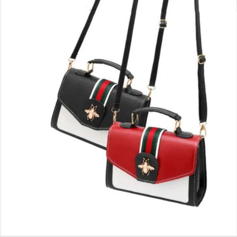 

Hot British Fashion Simple Small Square Bag Women's Designer Handbag High quality PU Leather Chains Mobile Phone Shoulder bags