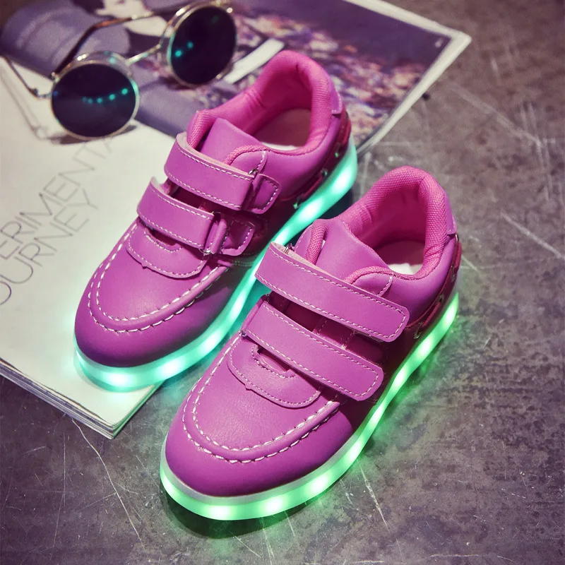 Tenis Con Luces Para Niños Zapatillas Con Luces LED Para Niños