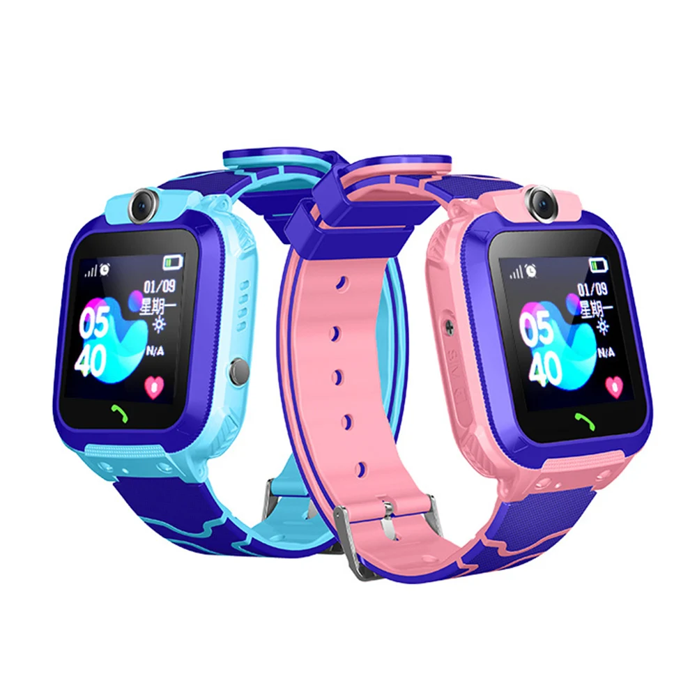 

Touch Screen Children Wristwatch New Waterproof Q12B Smart Watch Multifunction Children Digital Wristwatch Baby SOS Watch Phone